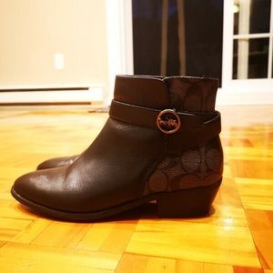Beautiful coach booties